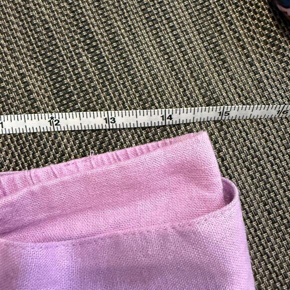 house of harlow linen wide leg lilac pants - Picture 8 of 8